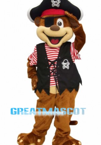 Pirate Monkey Mascot Costume