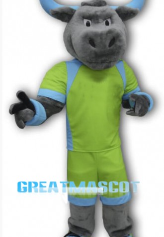 School Bull Mascot Costume