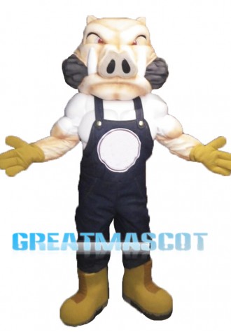 Fierce Hog Mascot Costume 