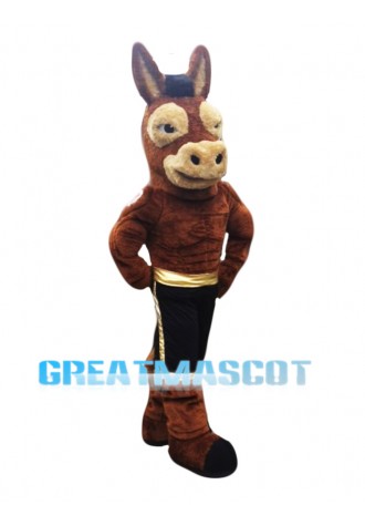 Power Mule Mascot Costume