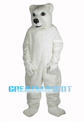High Quality Polar Bear Mascot Costume