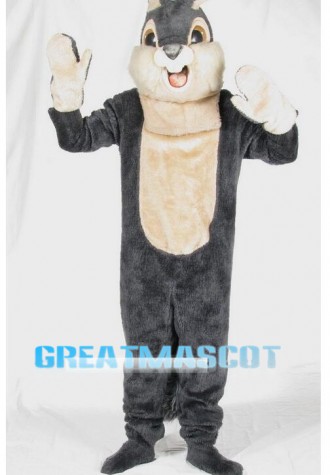 Cute Grey Squirrel Mascot Costume