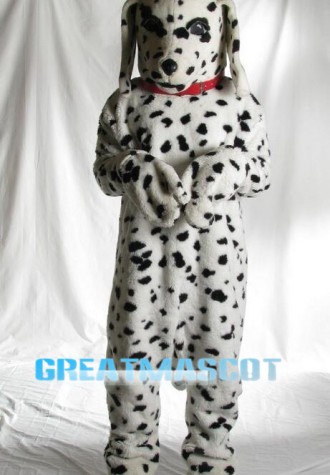 Spotted Dog Mascot Costume