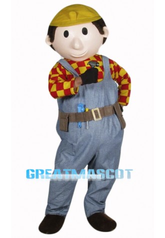 Builder Buddy Mascot Costume