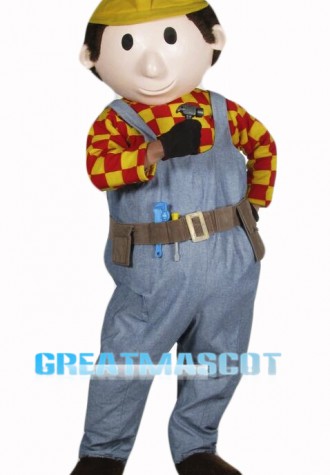 Builder Buddy Mascot Costume