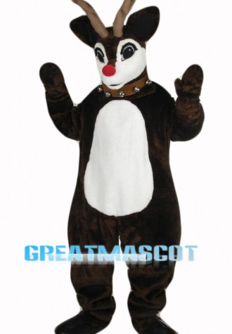 Christmas Reindeer Mascot Costume