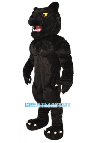 Power Black Panther Mascot Costume