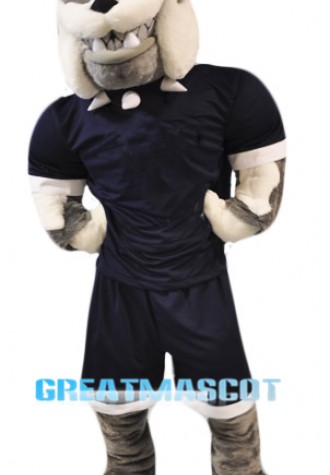 High School Bull Dog Mascot Costume
