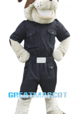 Police Dog Mascot Costume