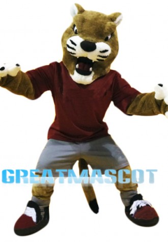 University Wild Cat Mascot Costume