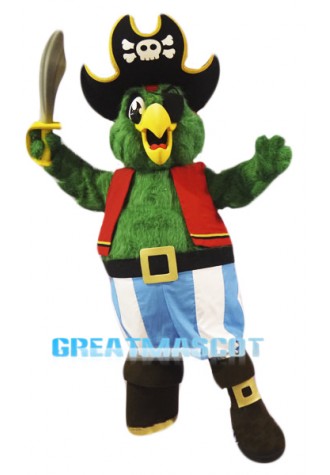 High Quality Pirate Parrot Mascot Costume