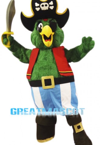 High Quality Pirate Parrot Mascot Costume