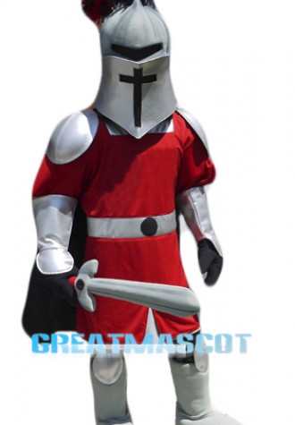 Sword Knight Mascot Costume