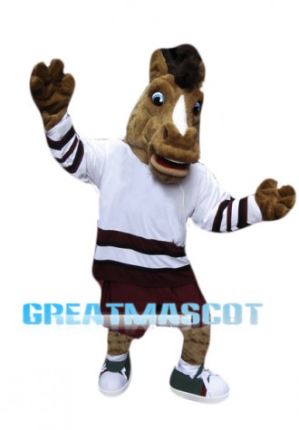 Sport College Horse Mascot Costume