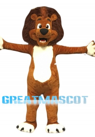 Professional Quality Lion Mascot Costume