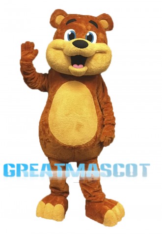 Professional Quality Bear Mascot Costume