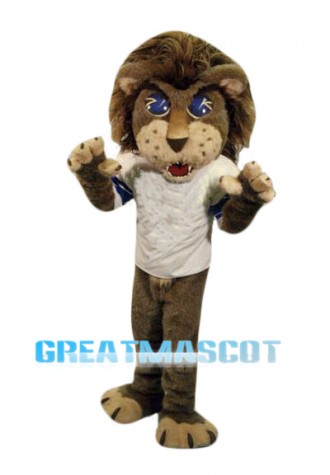 School Lion Mascot Costume