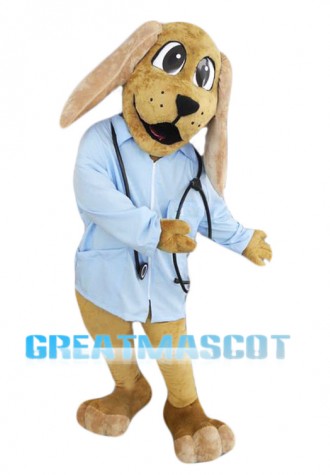 Doctor Dog Mascot Costume