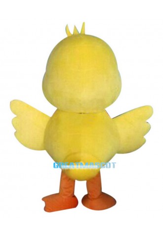 Yellow Duck Mascot Costume