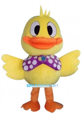 Yellow Duck Mascot Costume