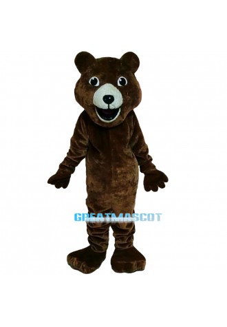 Brown Bear Mascot Costume