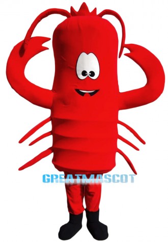 Red Lobster Mascot Costume