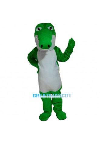 Green Crocodile Mascot Costume