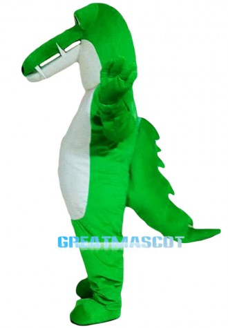 Green Crocodile Mascot Costume