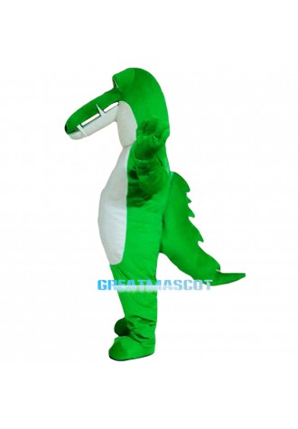Green Crocodile Mascot Costume