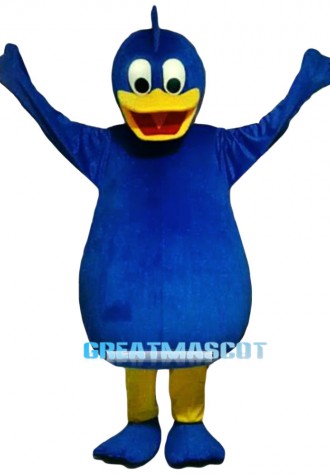 Blue Duck Mascot Costume