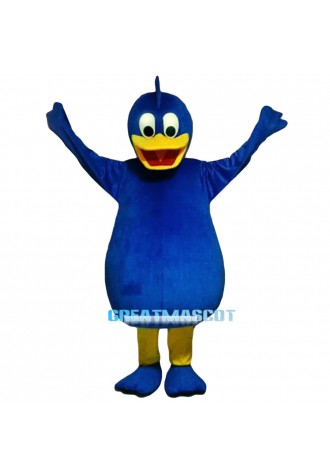 Blue Duck Mascot Costume