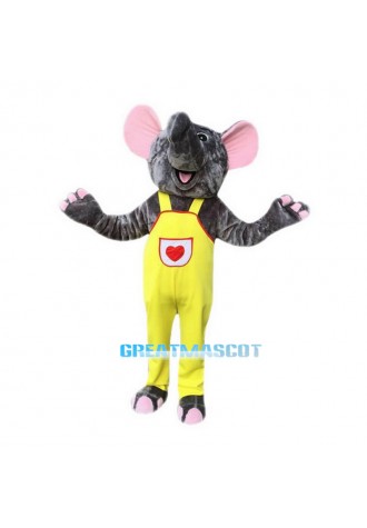 Gray Elephant Mascot Costumes
