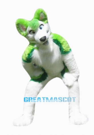 High quality Husky Plush materia Mascot Costume