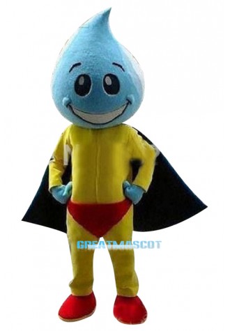 Colorful Water Droplet Mascot Costumes 