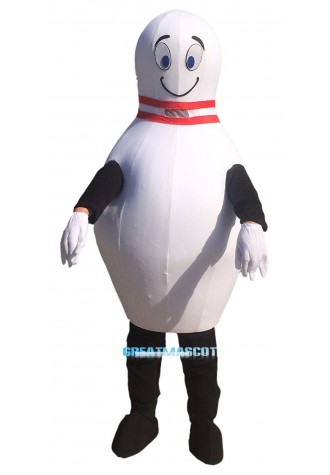 Little Bowling Pin Mascot Costume