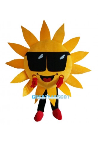 Mr.Sun Sunflower Mascot Costume