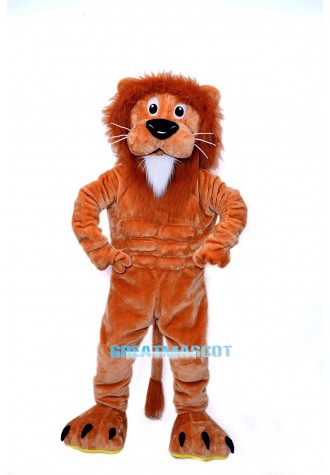 Deluxe Lion Mascot Costume