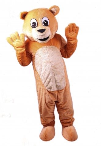 Honey Bear Mascot Costume