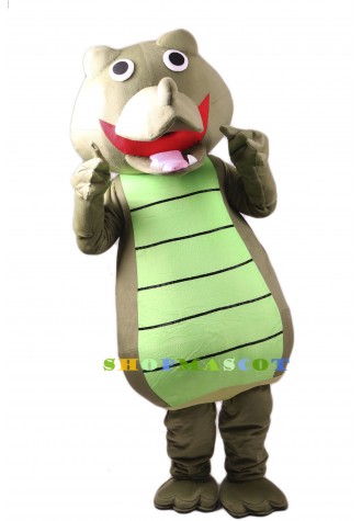 Crocodile Lightweight Plush Adult Mascot Costume