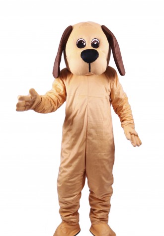 Tan Dog Lightweight Mascot Costume