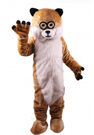 Cute Realistic Animal Meerkat Mascot Costume