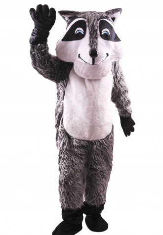 Ricky Raccoon Lightweight Mascot Costume Free Shipping
