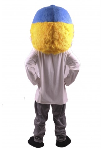 Baseball Kid Head Only Mascot Costume Free Shipping