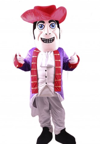 Patriot Mascot Costume Free Shipping