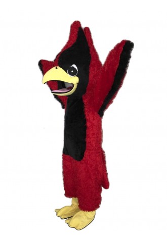 Big Red Cardinal Mascot Costume