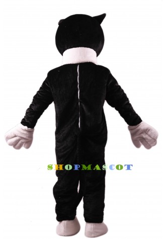 Black and White Cat Lightweight Mascot Costume