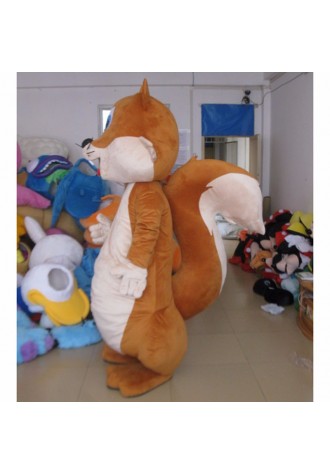 High Quality Chubby Squirrel Mascot Costume