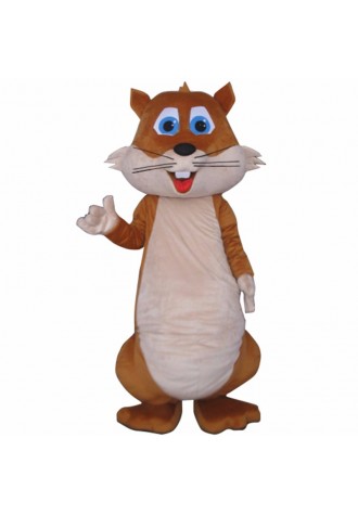 High Quality Chubby Squirrel Mascot Costume