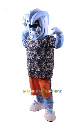 Willie the Wave Awkward Lightweight Mascot Costume
