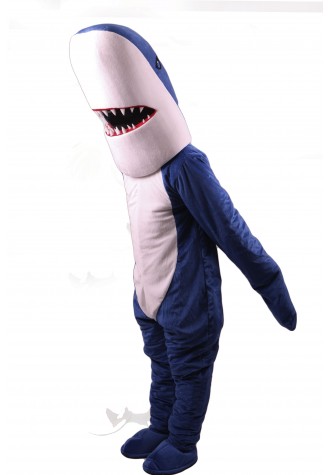 Blue Sharky Shark Mascot Costume Free Shipping
